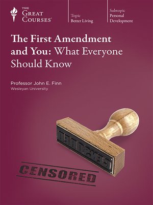 cover image of The First Amendment and You